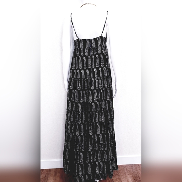 Denim and Supply Ralph Lauren Paisley Printed Tiered books Maxi dress S/P - Picture 7 of 10